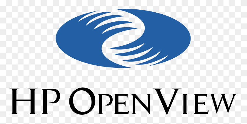 2400x1117 Hp Openview Logo Png Transparent Vector - Hp PNG
