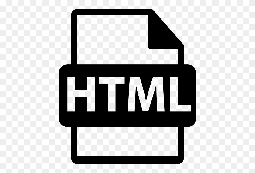 512x512 Html Extension Interface Symbol - Html PNG