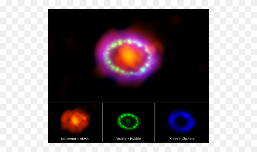 1280x720 Hubblesite Image - Glow Effect PNG
