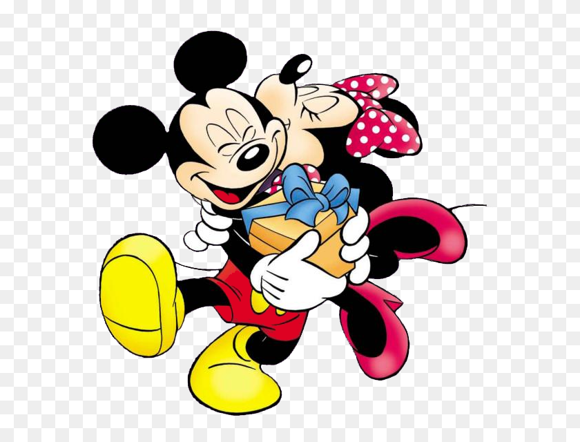 589x580 Hug Clipart Mickey Mouse - Big Hug Clip Art