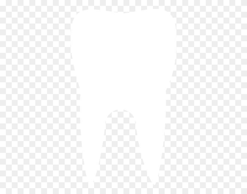 360x600 Huge White Tooth Clip Art - Tooth Clipart Black And White