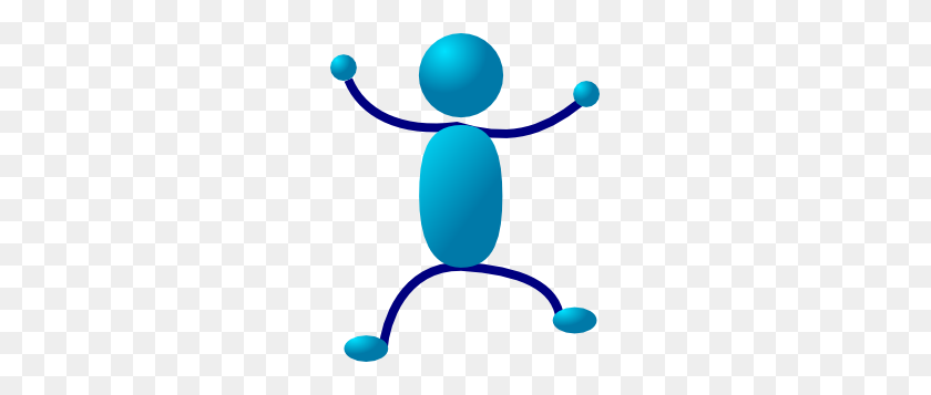 243x297 Abrazos Blue Stick Man Clipart - People Hugging Clipart
