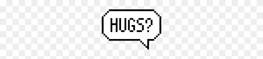 190x129 Hugs Pixelart Speech Bubble - Pixel Speech Bubble PNG