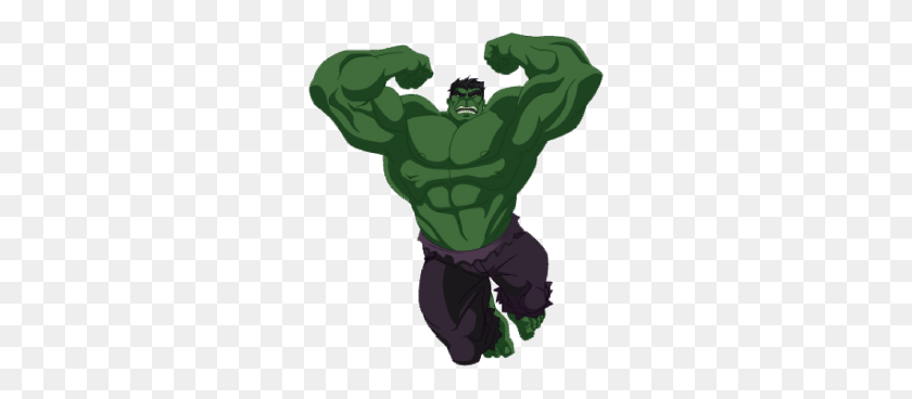 272x308 Hulk - Increíble Hulk Clipart