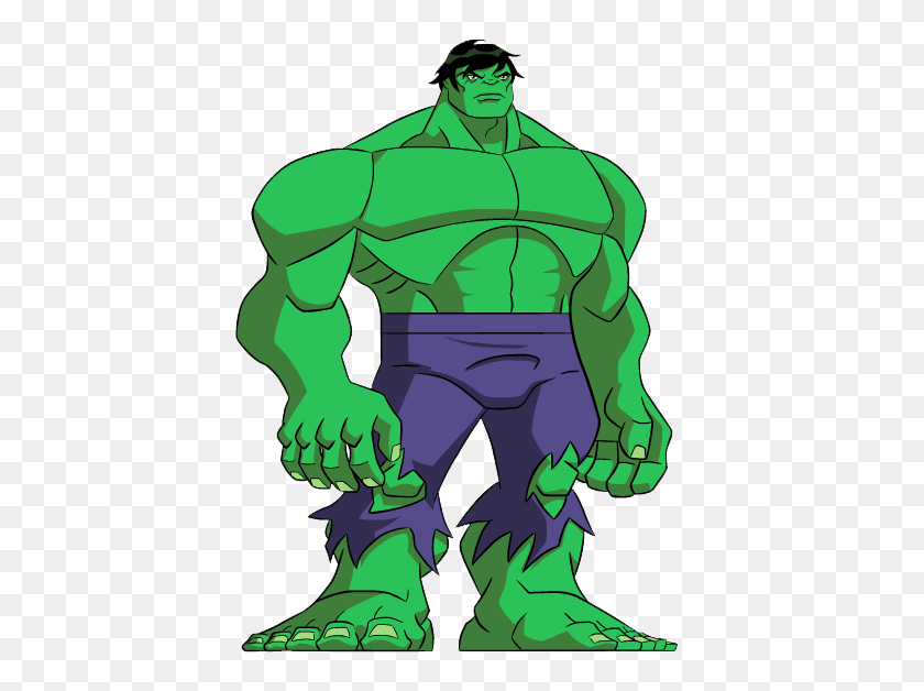 423x568 Hulk Clipart - What Happened To Clipart
