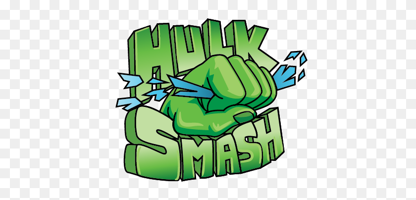 416x344 Логотипы Hulk Smash - Невероятный Халк Клипарт