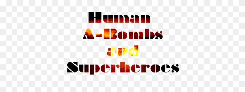 396x257 Human A Bombs And Superheroes Common Errors In English Usage - Atomic Bomb PNG