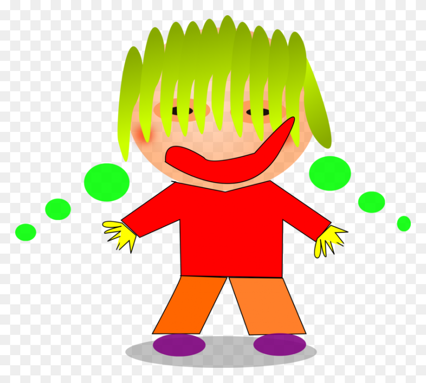 841x750 El Comportamiento Humano Verde De Dibujos Animados Del Niño - Comportamiento De Imágenes Prediseñadas