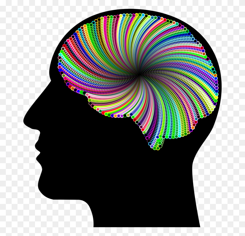 680x750 Человеческий Мозг Опухоль Головного Мозга Человека - Мозг В Голове Клипарт