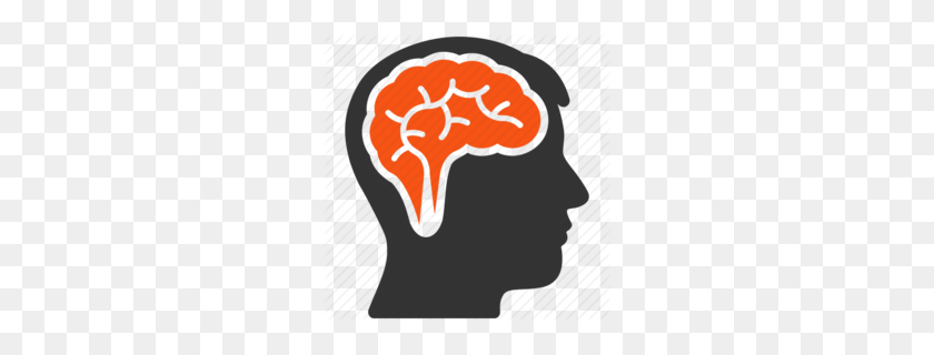 260x260 Human Brain Clipart - Learning Brain Clipart