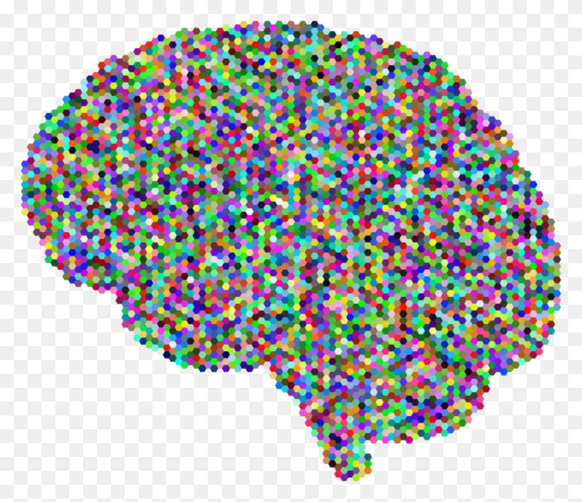 879x750 Human Brain Computer Icons Drawing Skull - Mind Control Clipart