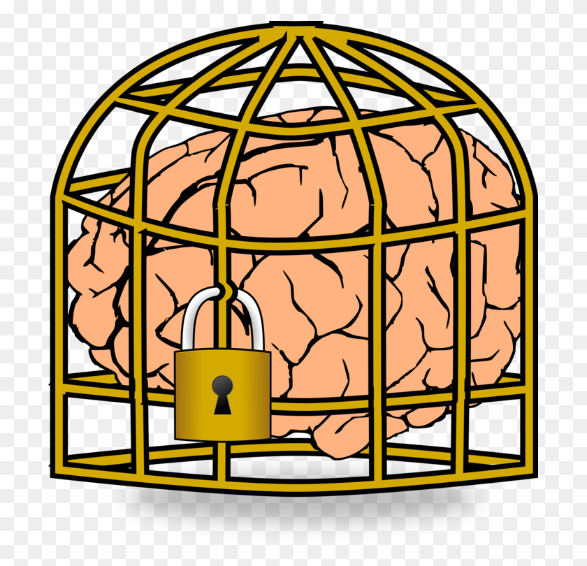 701x750 Мышление Человеческого Мозга Рисунок Нейровизуализации - Купол Клипарт