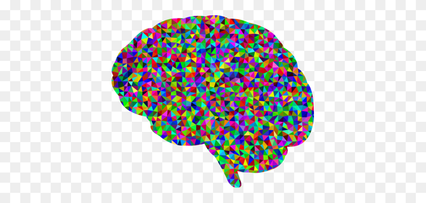 399x340 Human Brain Neuron Nervous System - Brain Clipart PNG
