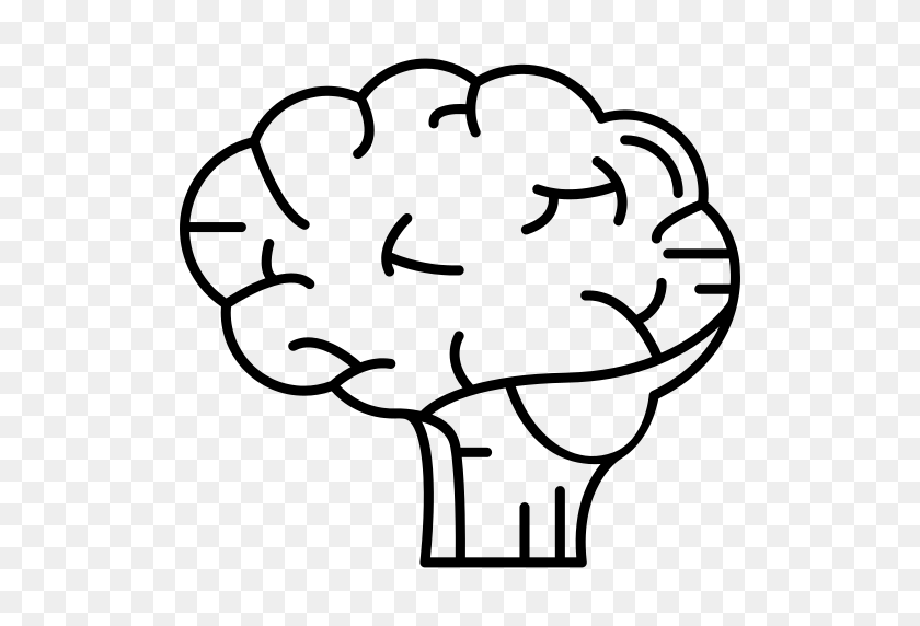 512x512 Значок Человеческий Мозг Png - Мозг Png