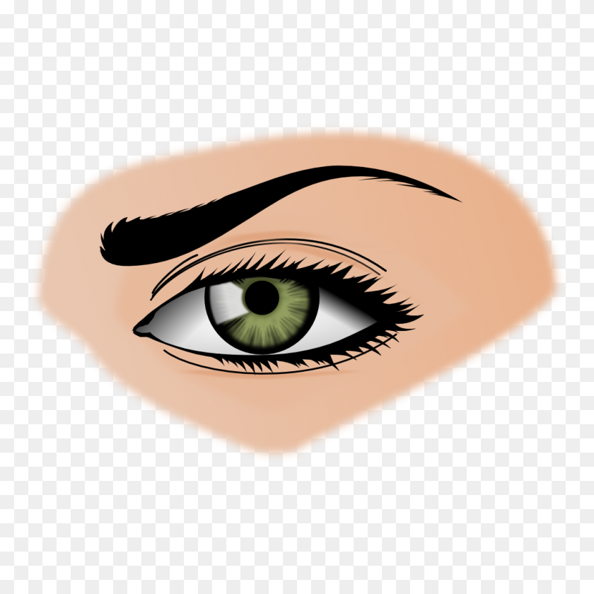 999x999 Human Eye Clip Art Free Vector For Download - Cartoon Eyeballs Clipart