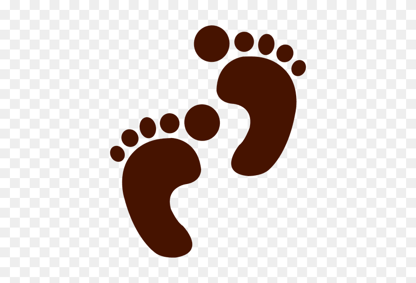 512x512 Human Footprints - Footprint PNG