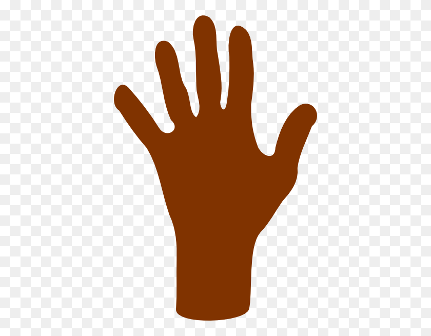 396x595 Human Hand Clip Art - Reaching Hands Clipart