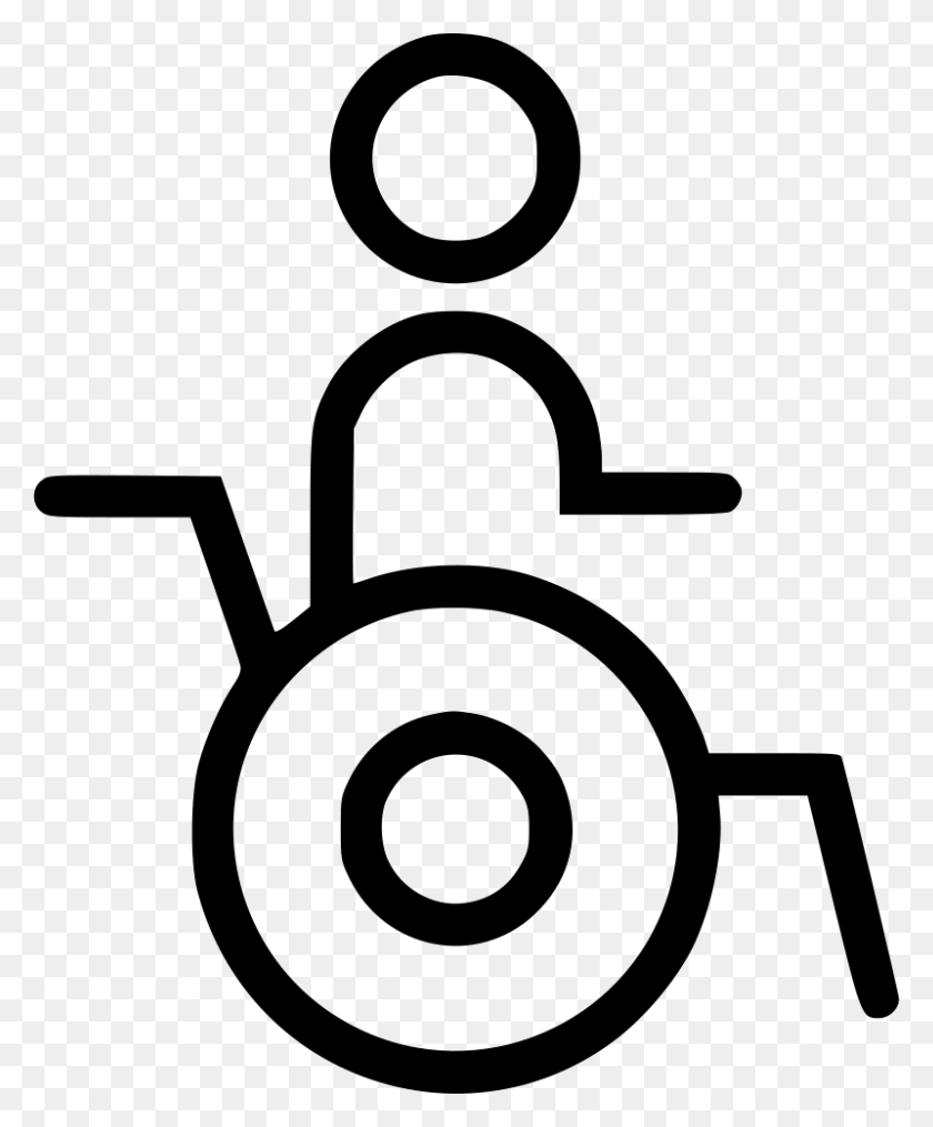 800x980 Discapacidad Humana Png Icono De Descarga Gratuita - Discapacidad Png