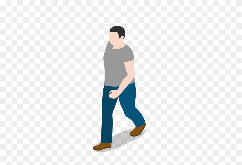341x512 Human, Male, Man, People, Person, User, Walking Icon - Person Walking PNG