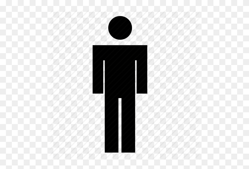 512x512 Human, Male, Man, Standing Icon - Man Standing PNG