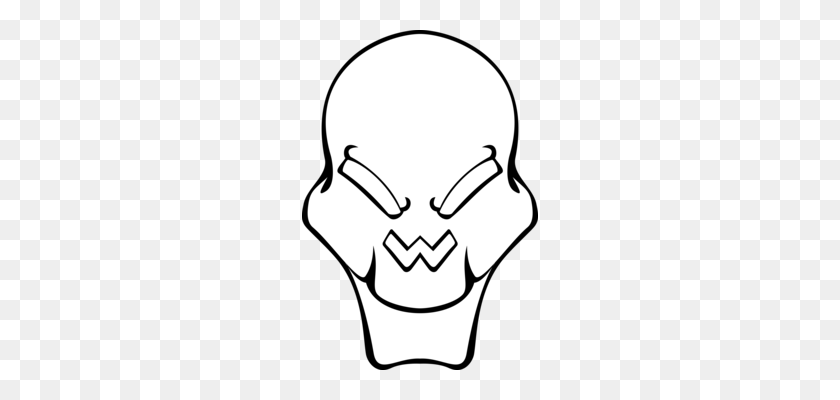 236x340 Cráneo Humano Simbolismo Hueso Arte - Cráneo De Imágenes Prediseñadas En Blanco Y Negro