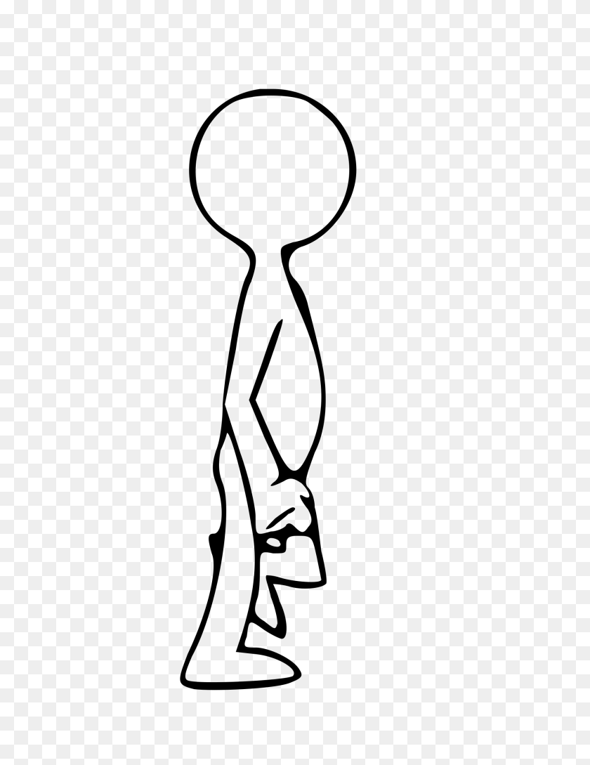 1818x2400 Human Walking Cliparts - Human Heart Clipart Black And White