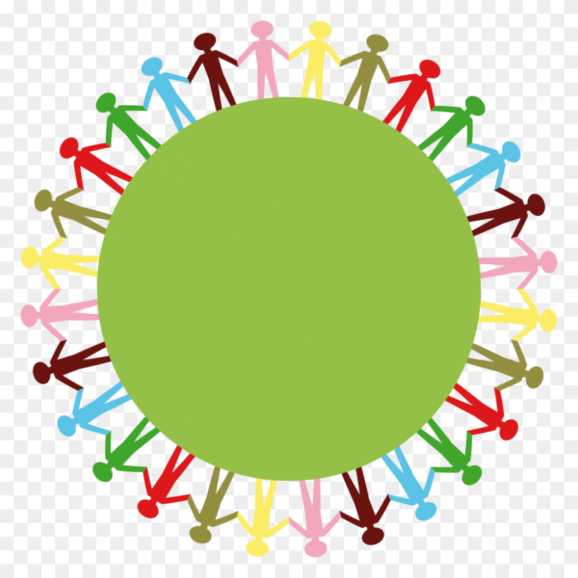 800x800 Humanity Clipart - Citizenship Clipart