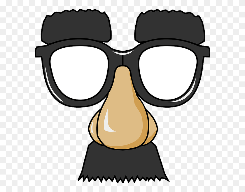 600x600 Humor Funny, Glasses And Books - Kindle Clipart