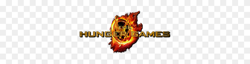 400x155 Hunger Games Text Logo Movie, Hunger Games - Hunger Games PNG