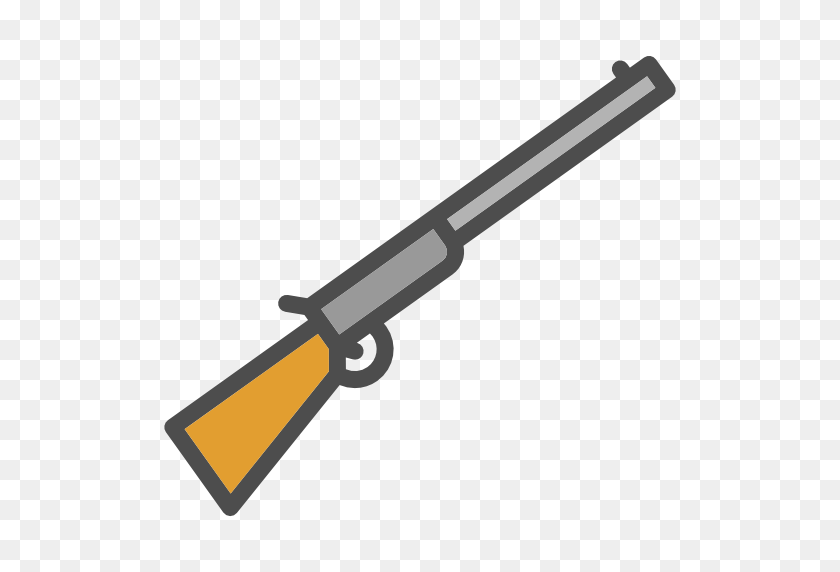 512x512 Hunter, Weapons, Gun, Pistol, Arm, Crime, Shotgun Icon - Pistol PNG