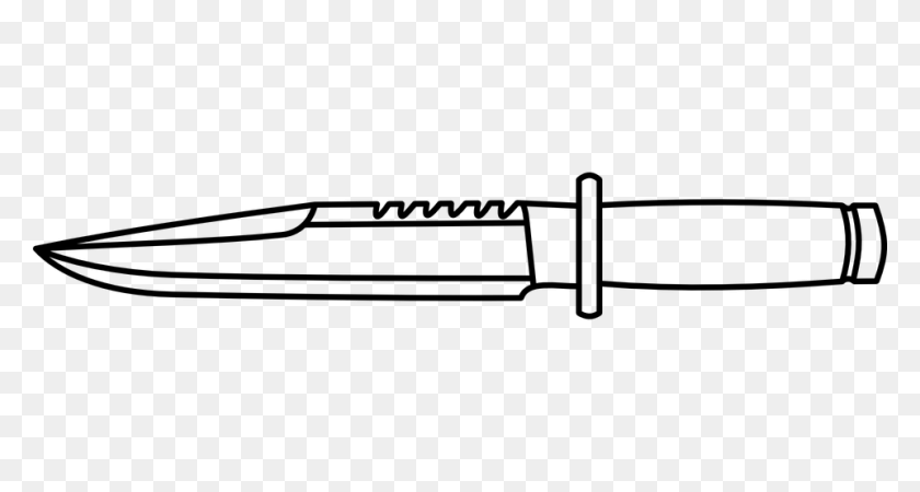 960x480 Hunting Knife Clipart, Explore Pictures - Hunting Clipart Black And White