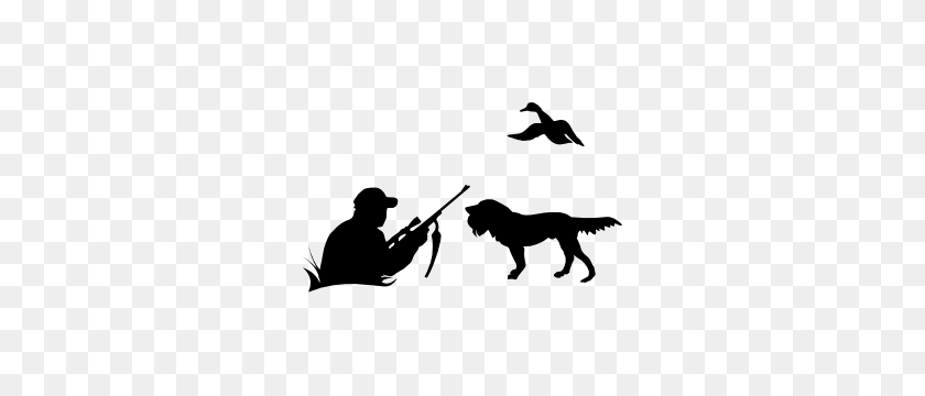 300x300 Hunting Stickers Decals Over Customizable Designs - Hunting Rifle Clipart