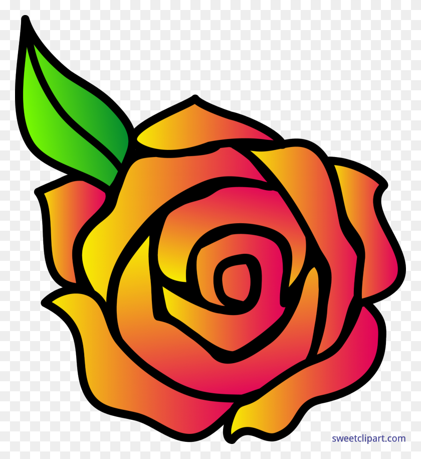 4042x4434 Hybrid Rose Clip Art - Sci Fi Clipart