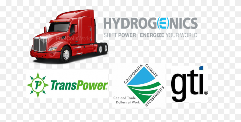 685x367 Hidrogenica Para Proporcionar Celdas De Combustible Para Camiones De Servicio Pesado - Camión Ups Png