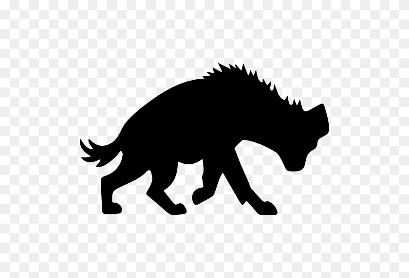 512x512 Hyena Shape - Hyena PNG