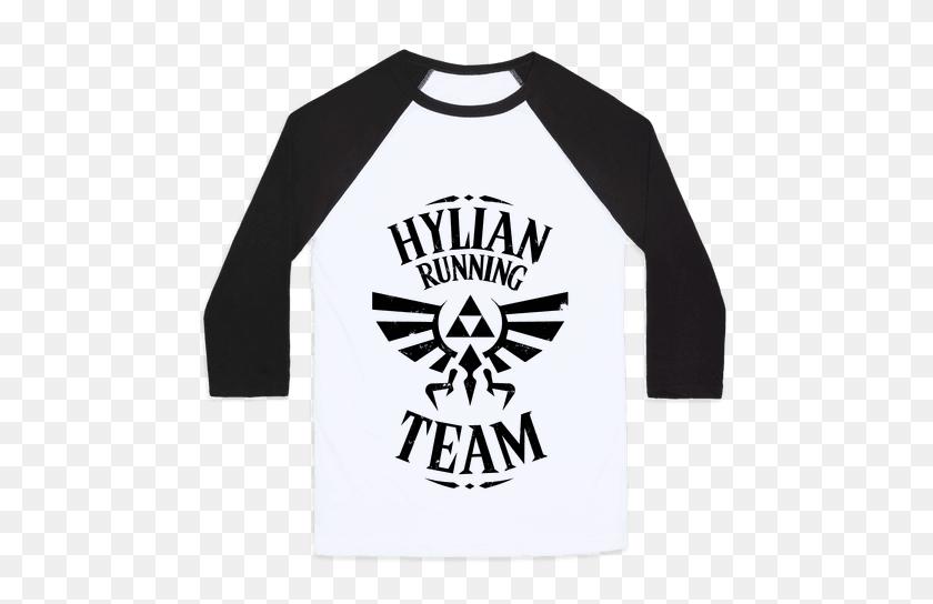 484x484 Hylian Shield Camisetas De Béisbol Lookhuman - Hylian Crest Png