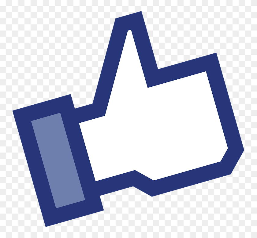 771x720 Ассоциация Синдромов Гипермобильности Любит Facebook - Кнопка Like Youtube Png