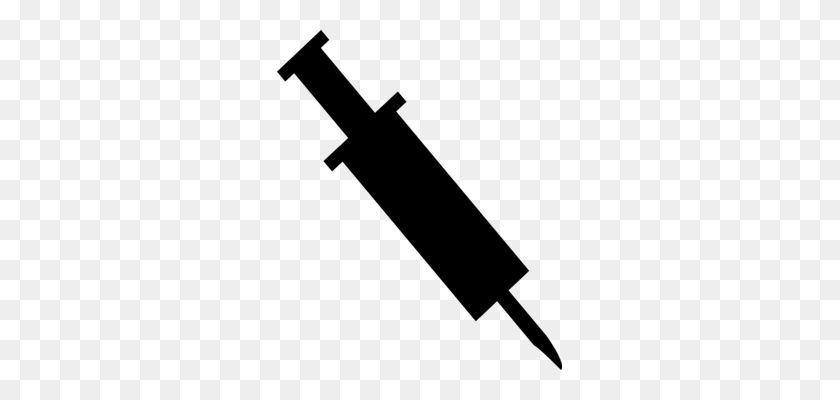 285x340 Hypodermic Needle Injection Syringe Drawing Sharps Waste Free - Injection Clipart
