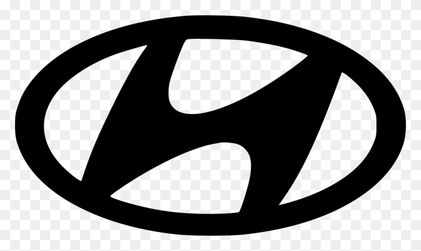 980x556 Hyundai Logotype Auto Brand Png Icon Free Download - Hyundai Logo PNG