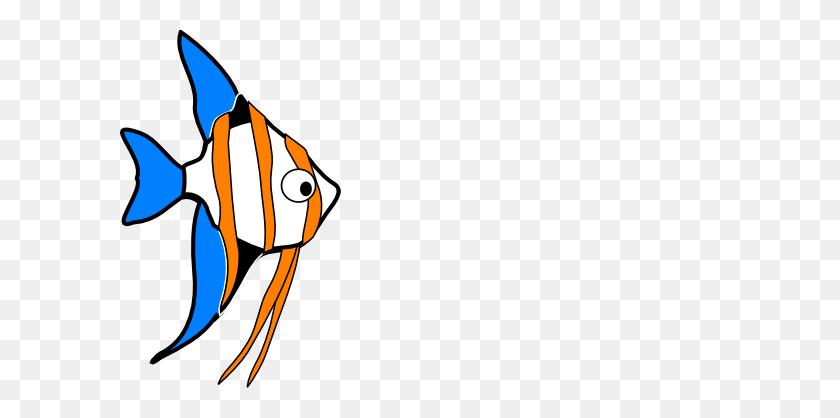 600x358 Hzo Angel Fish Clip Art - Fish Jumping Out Of Water Clipart