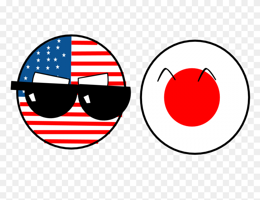 960x720 I Drew Countryballs For A School Project About Pearl Harbor - Pearl Harbor Clipart