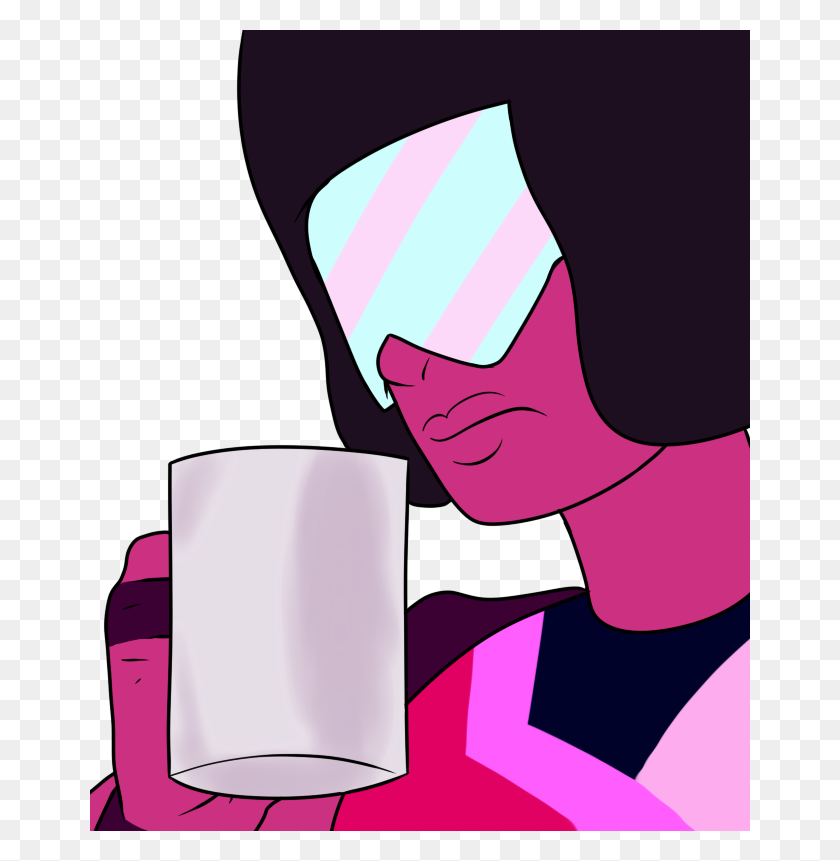 660x801 I Drink Coffee For Breakfast Steven Universe Know Your Meme - Man Drinking Coffee Clipart