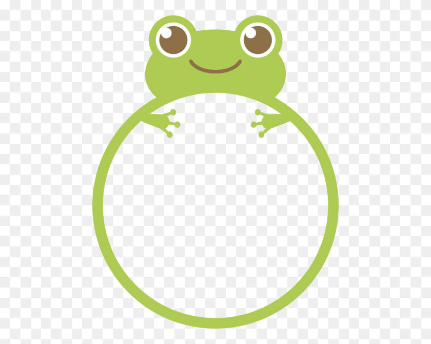 480x610 I Frogs Kawaii - Elliptical Clipart