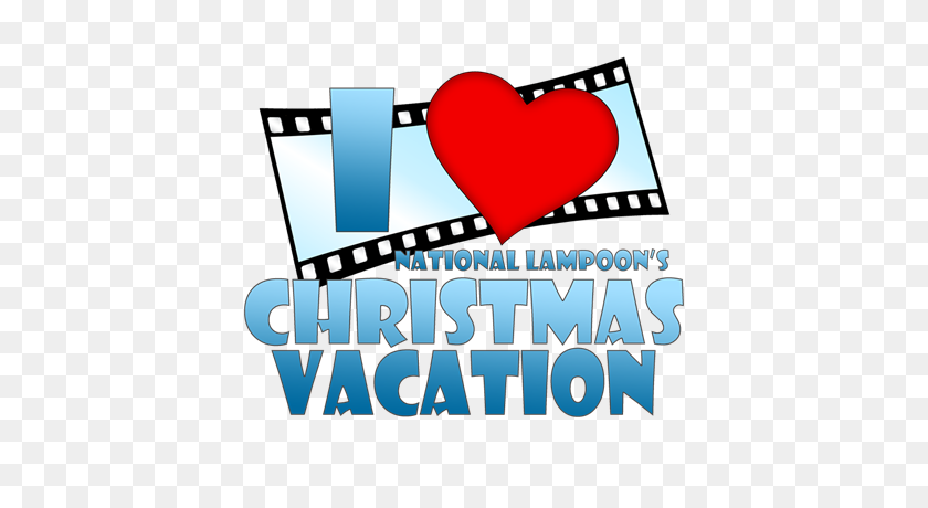 400x400 I Heart Christmas Vacation - Christmas Vacation Clip Art