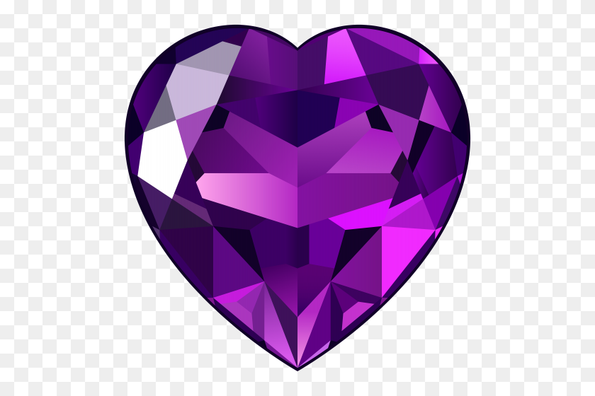 498x500 I Hearts! Heart, Clip Art - Pink Diamond Clipart