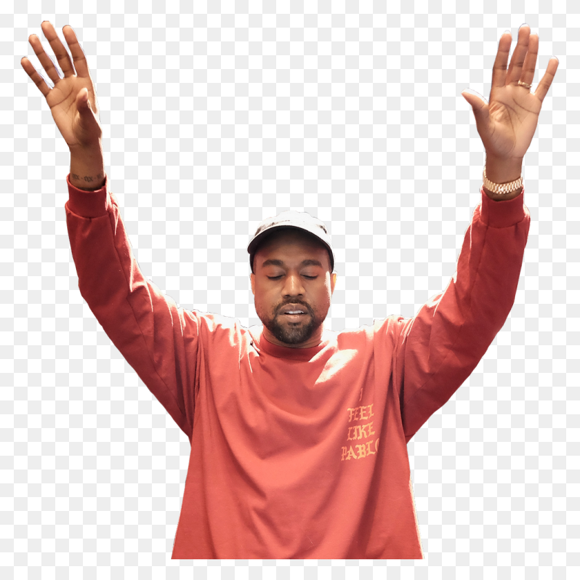 1024x1024 I Just Want To Feel Liberated - Kanye West PNG