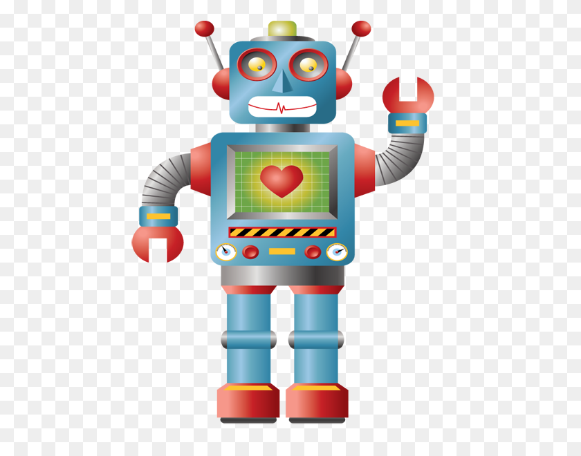459x600 I Live Robotics Juguete De Juguete, Robot Y Juguete - Clipart De La Adolescencia
