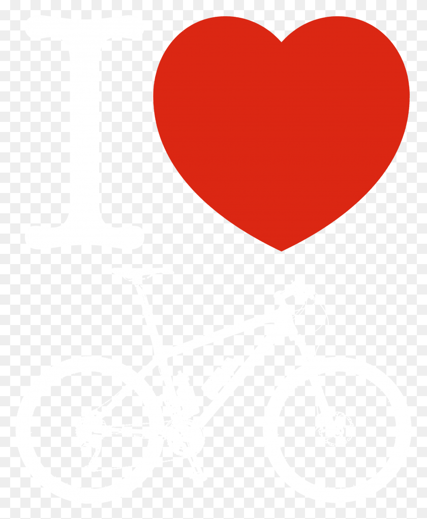 3219x3972 I Love - Mountain Bike Clip Art