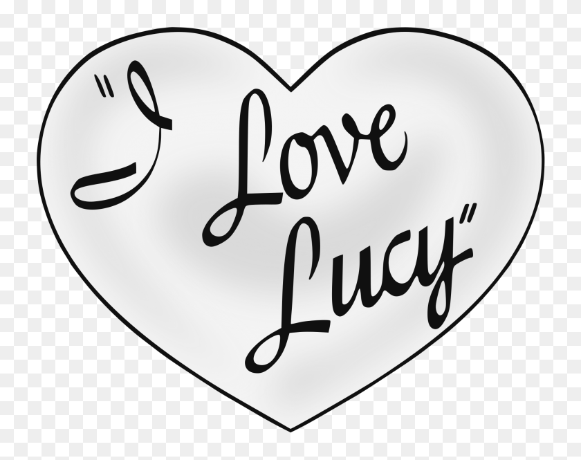 2000x1553 I Love Lucy Title - I Love Lucy Clip Art
