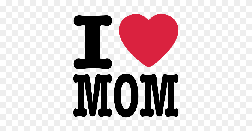 378x378 I Love Mom Mothers Day Logo Png - Mom PNG